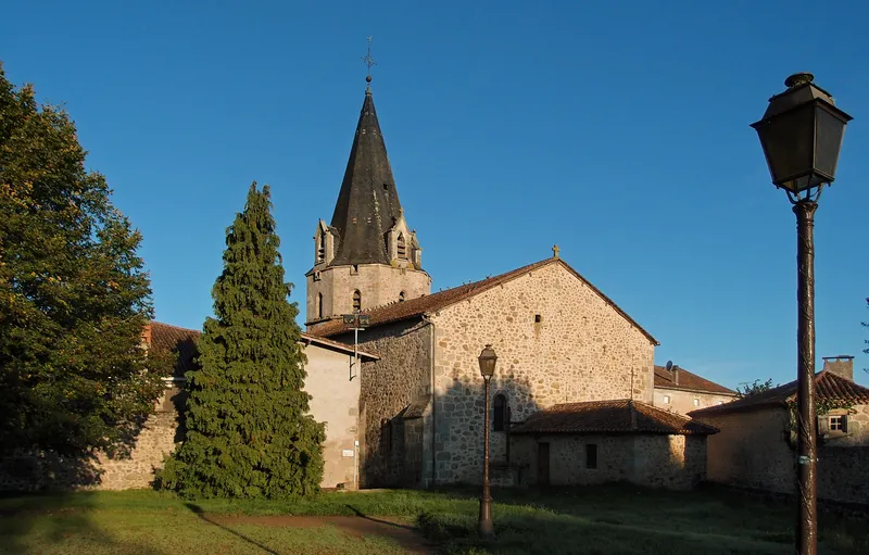 Vue de Abjat-sur-Bandiat, Dordogne