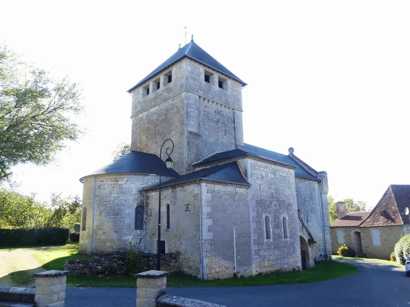 Vue de Alles-sur-Dordogne, Dordogne