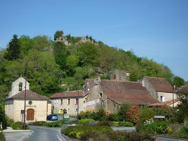 Vue de Badefols-sur-Dordogne, Dordogne