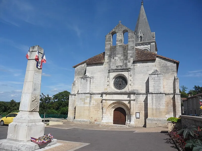 Vue de Bassillac et Auberoche, Dordogne