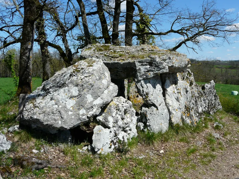 Vue de Beaumontois en Périgord, Dordogne