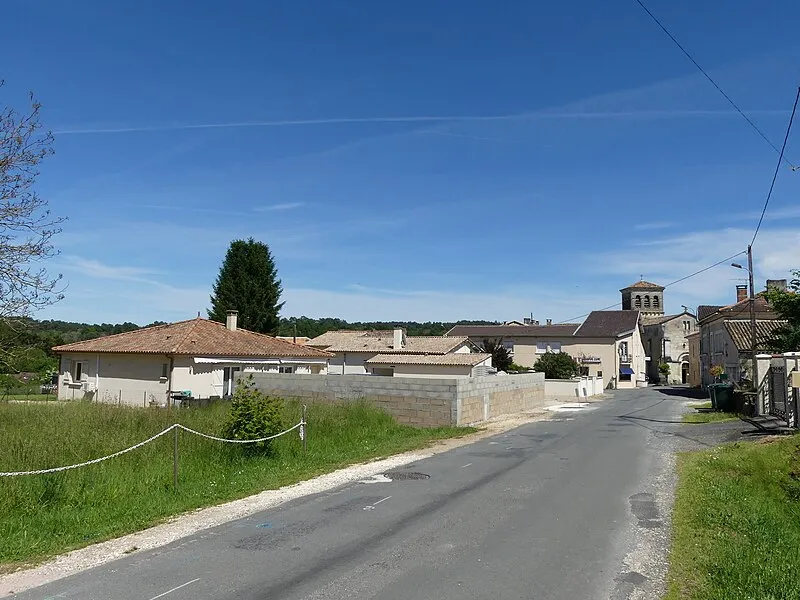 Vue de Beauronne, Dordogne