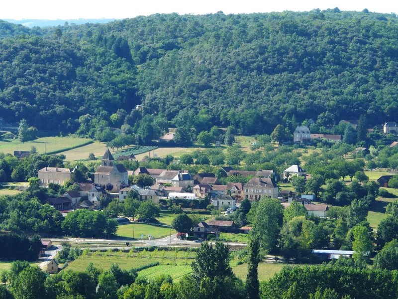 Vue de Calviac-en-Périgord, Dordogne