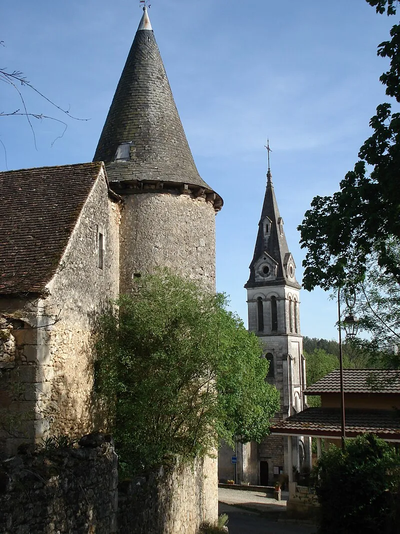 Vue de Campsegret, Dordogne