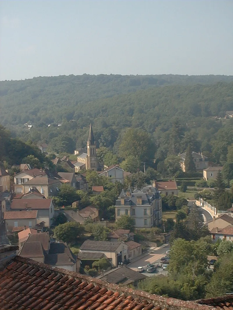 Vue de Couze-et-Saint-Front, Dordogne