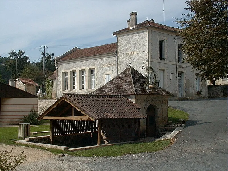 Vue de Eyraud-Crempse-Maurens, Dordogne