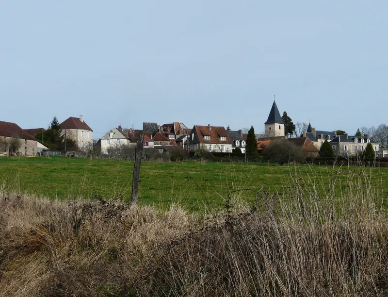 Vue de Génis, Dordogne