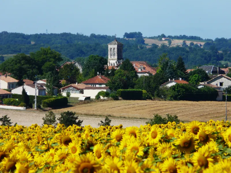 Vue de Gout-Rossignol, Dordogne