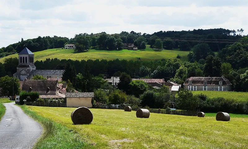 Vue de Issac, Dordogne