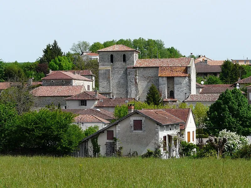 Vue de La Chapelle-Gonaguet, Dordogne