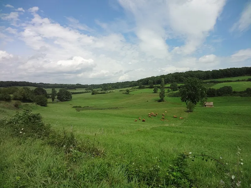 Vue de La Dornac, Dordogne
