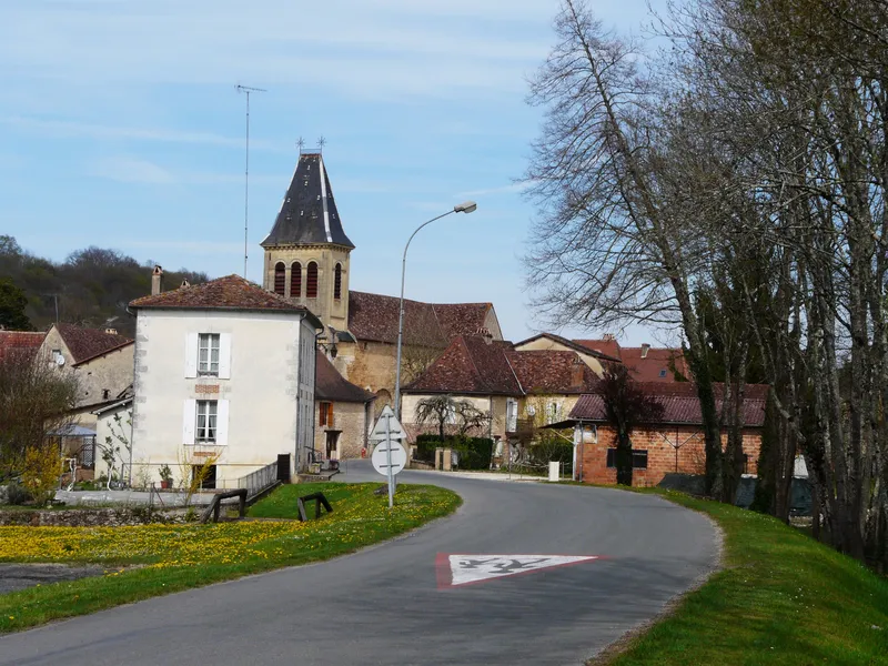 Vue de Lamonzie-Montastruc, Dordogne