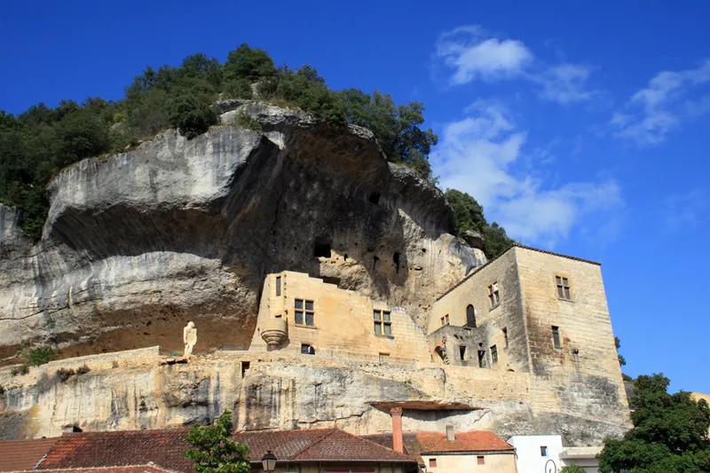 Vue de Les Eyzies, Dordogne