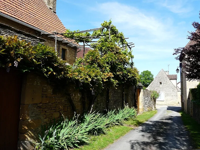 Vue de Marcillac-Saint-Quentin, Dordogne