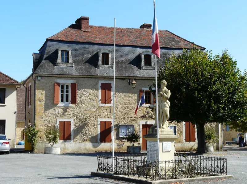Vue de Mauzac-et-Grand-Castang, Dordogne