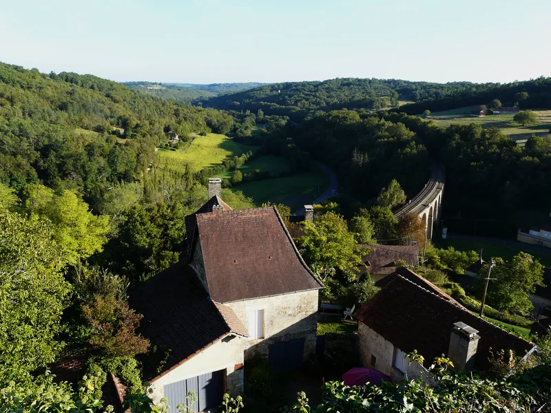 Vue de Mauzens-et-Miremont, Dordogne