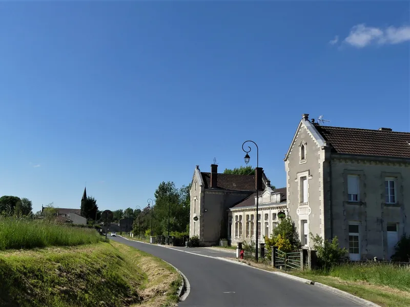 Vue de Minzac, Dordogne