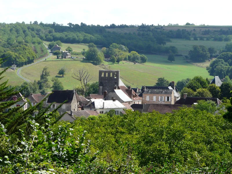 Vue de Nailhac, Dordogne