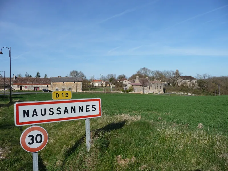 Vue de Naussannes, Dordogne