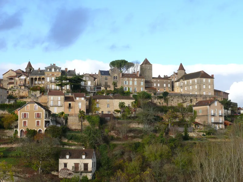 Vue de Pays de Belvès, Dordogne