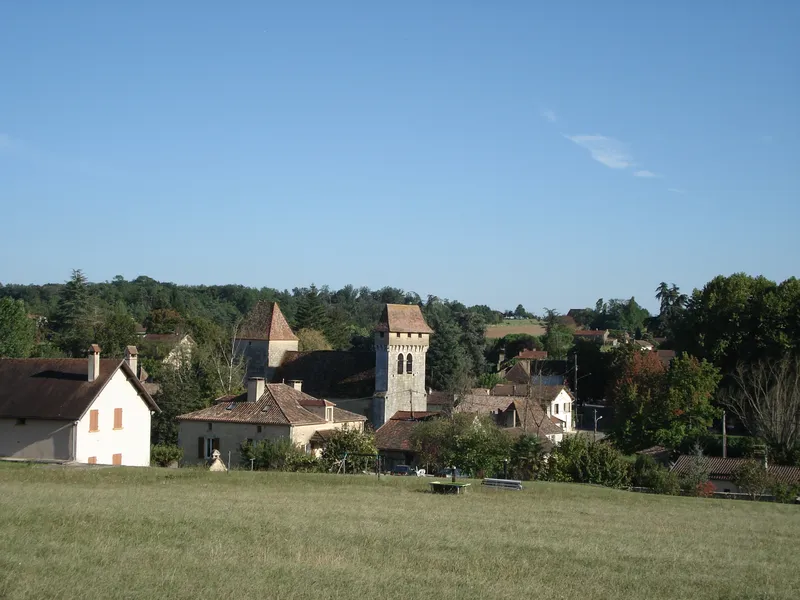Vue de Pressignac-Vicq, Dordogne