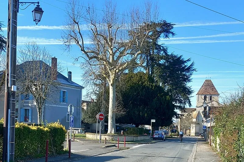 Vue de Razac-sur-l'Isle, Dordogne