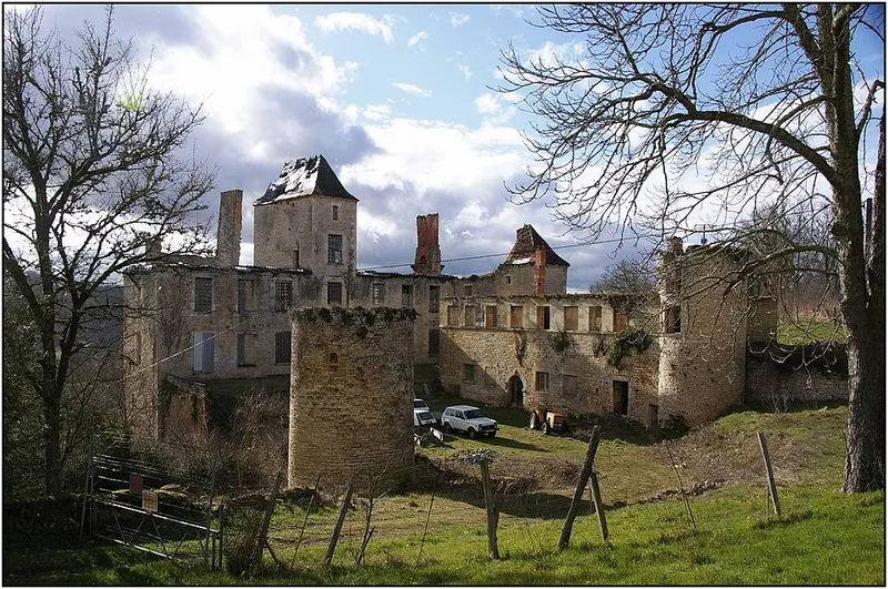 Vue de Saint-Aubin-de-Nabirat, Dordogne