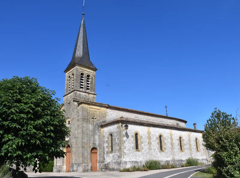 Vue de Saint-Cernin-de-Labarde, Dordogne