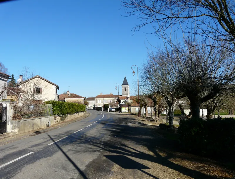 Vue de Saint-Front-d'Alemps, Dordogne