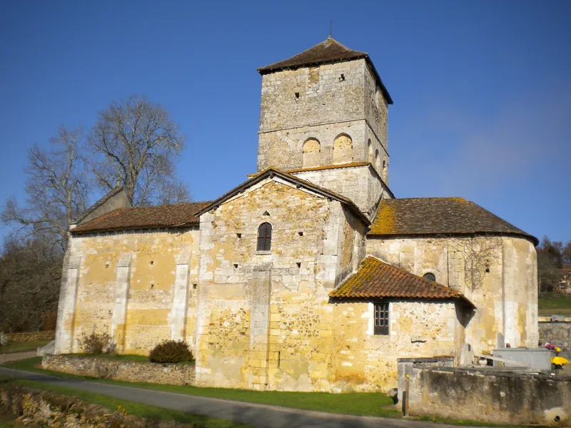 Vue de Saint-Front-sur-Nizonne, Dordogne