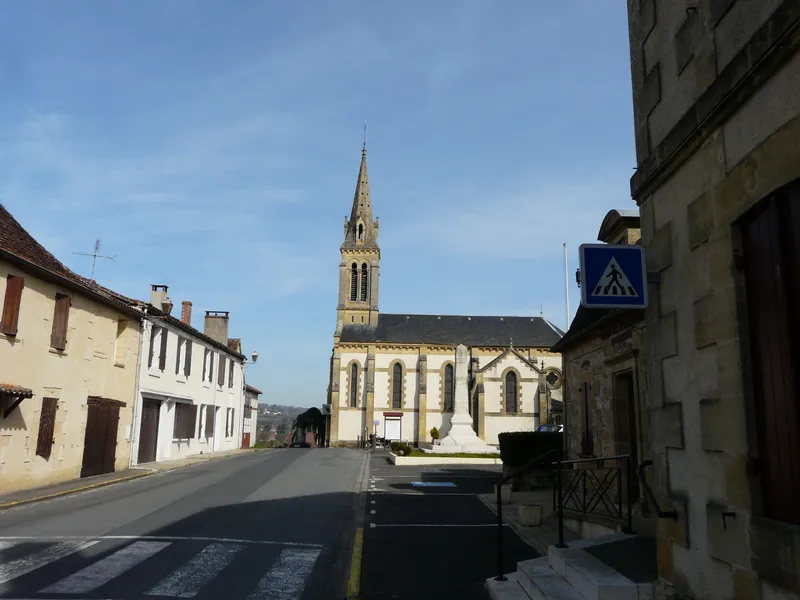 Vue de Saint-Germain-et-Mons, Dordogne
