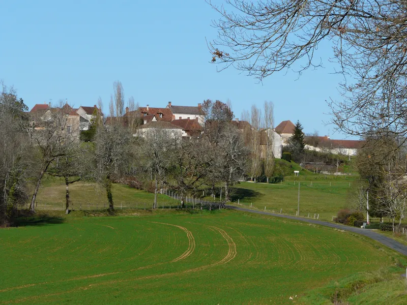 Vue de Saint-Jory-las-Bloux, Dordogne
