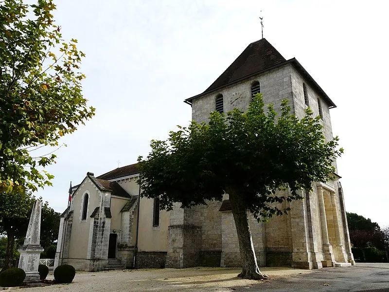 Vue de Saint-Martial-d'Artenset, Dordogne
