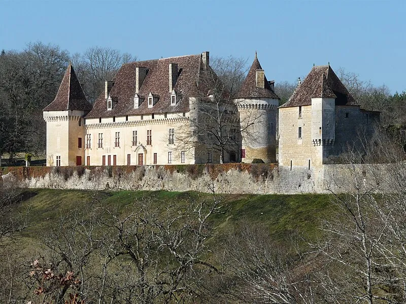 Vue de Saint-Martin-des-Combes, Dordogne