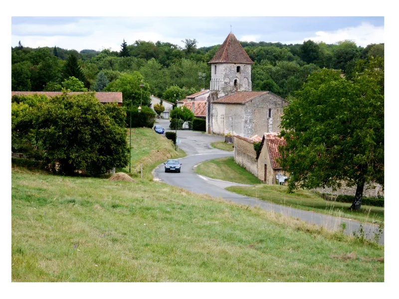 Vue de Saint-Martin-le-Pin, Dordogne