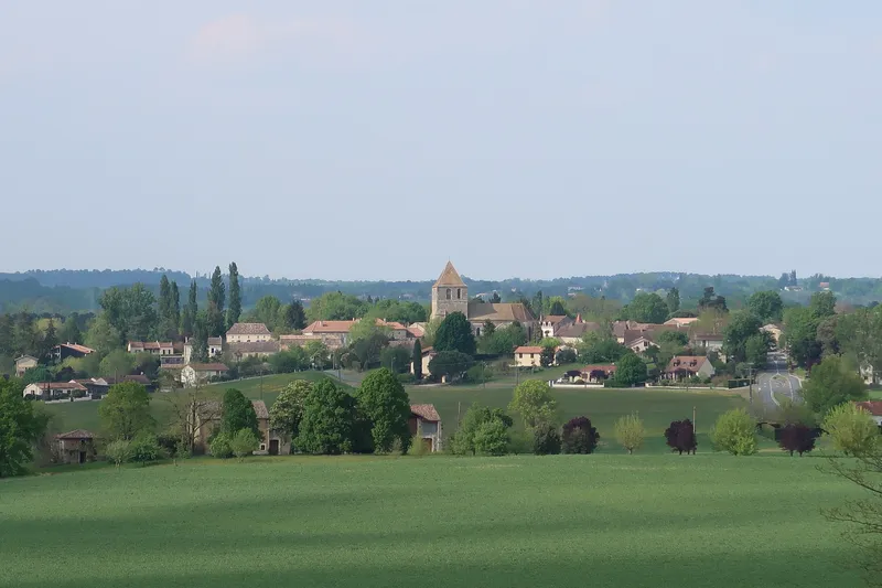 Vue de Saint-Méard-de-Gurçon, Dordogne