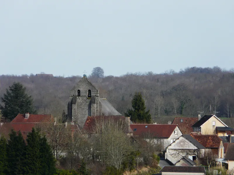 Vue de Saint-Mesmin, Dordogne