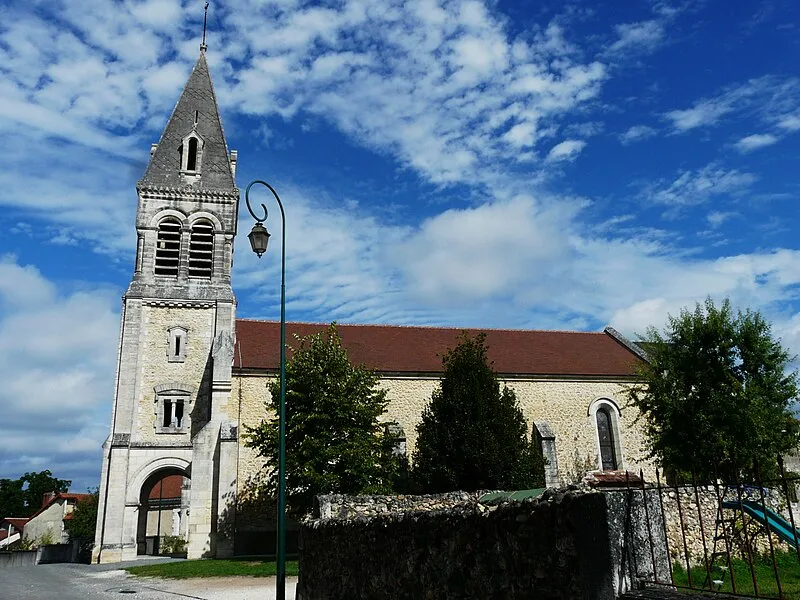 Vue de Saint-Michel-de-Double, Dordogne
