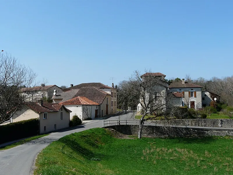 Vue de Saint-Pancrace, Dordogne