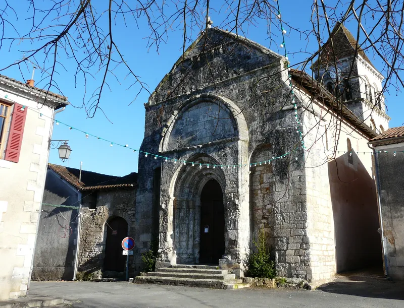 Vue de Saint-Pierre-de-Côle, Dordogne