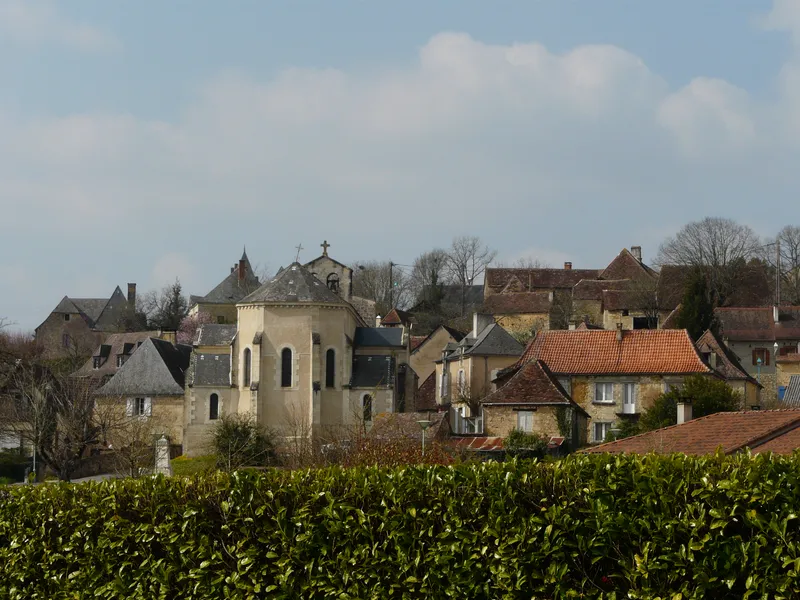 Vue de Saint-Rabier, Dordogne