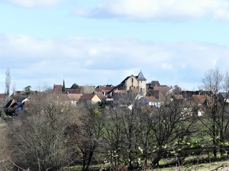 Vue de Saint-Raphaël, Dordogne