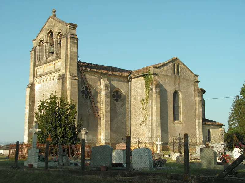 Vue de Saint-Seurin-de-Prats, Dordogne
