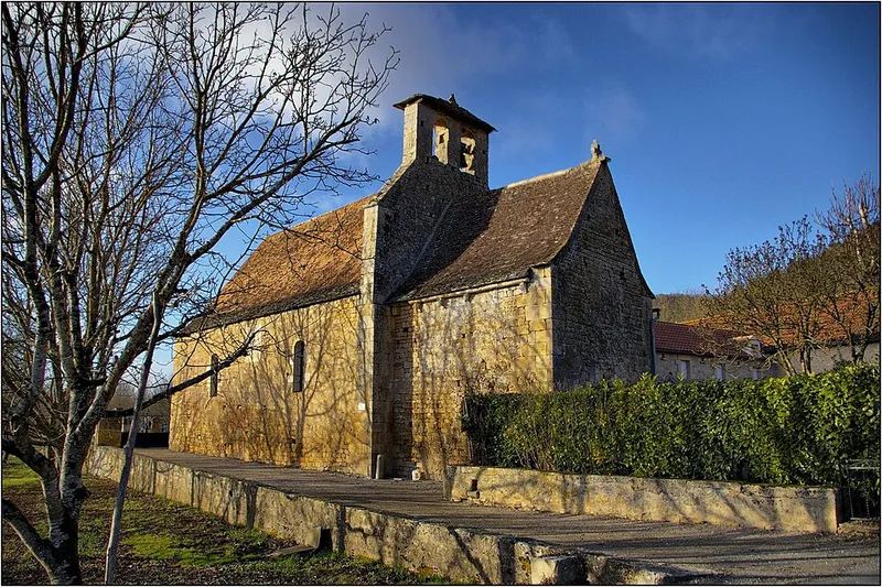 Vue de Saint-Vincent-de-Cosse, Dordogne