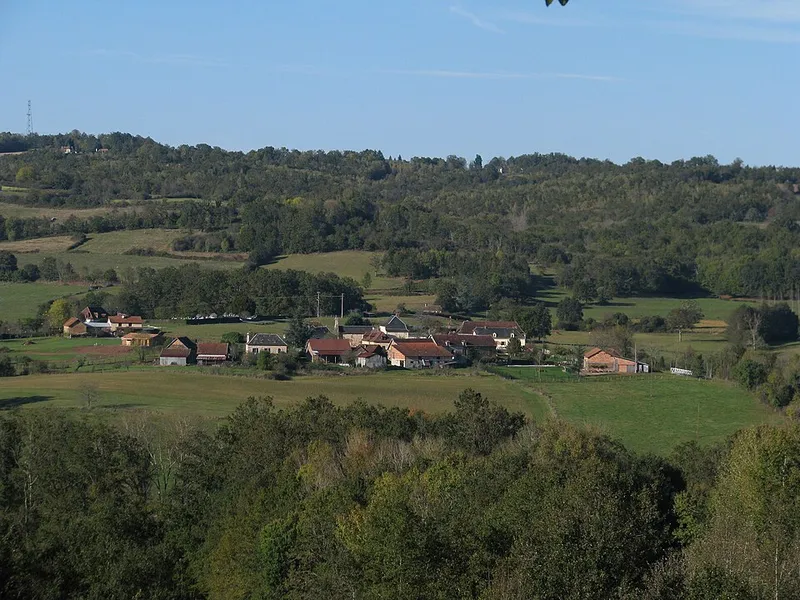 Vue de Salagnac, Dordogne