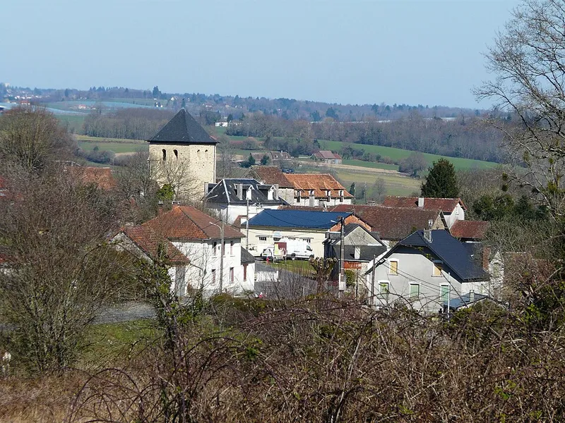 Vue de Sarlande, Dordogne