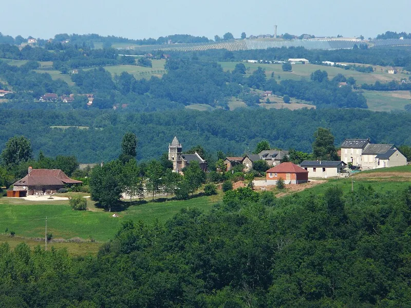 Vue de Teillots, Dordogne