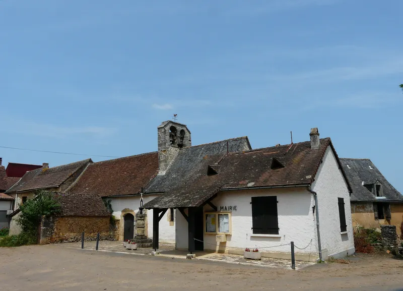 Vue de Temple-Laguyon, Dordogne