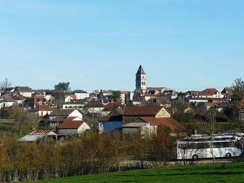 Vue de Thiviers, Dordogne