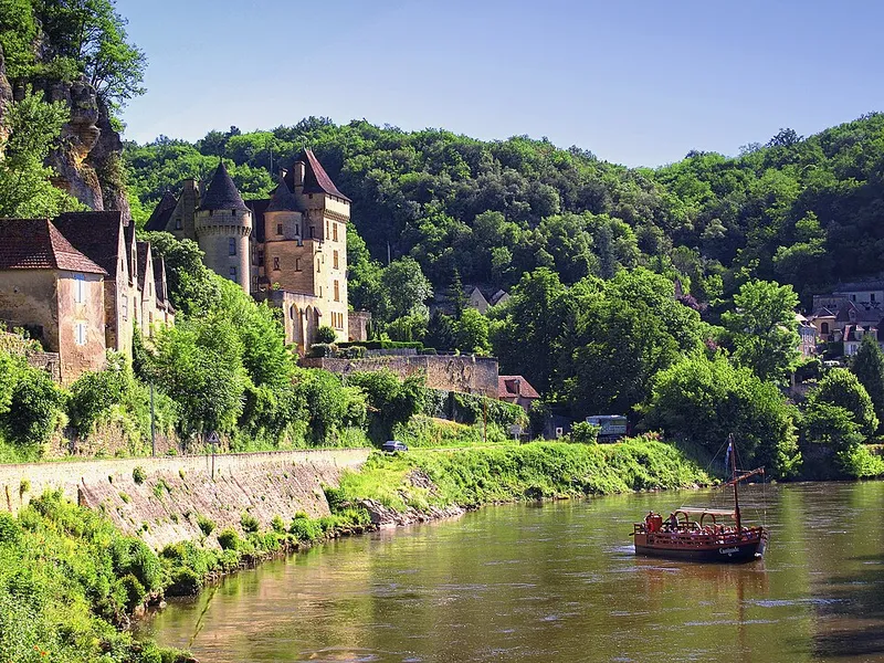 Vue de Vézac, Dordogne